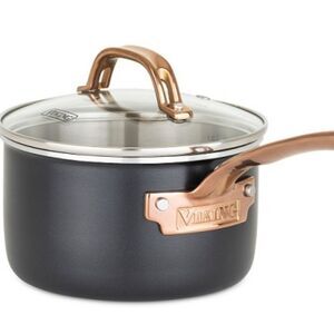 Viking 3-Ply Black & Copper Stainless Steel 2.25 QT Sauce Pan